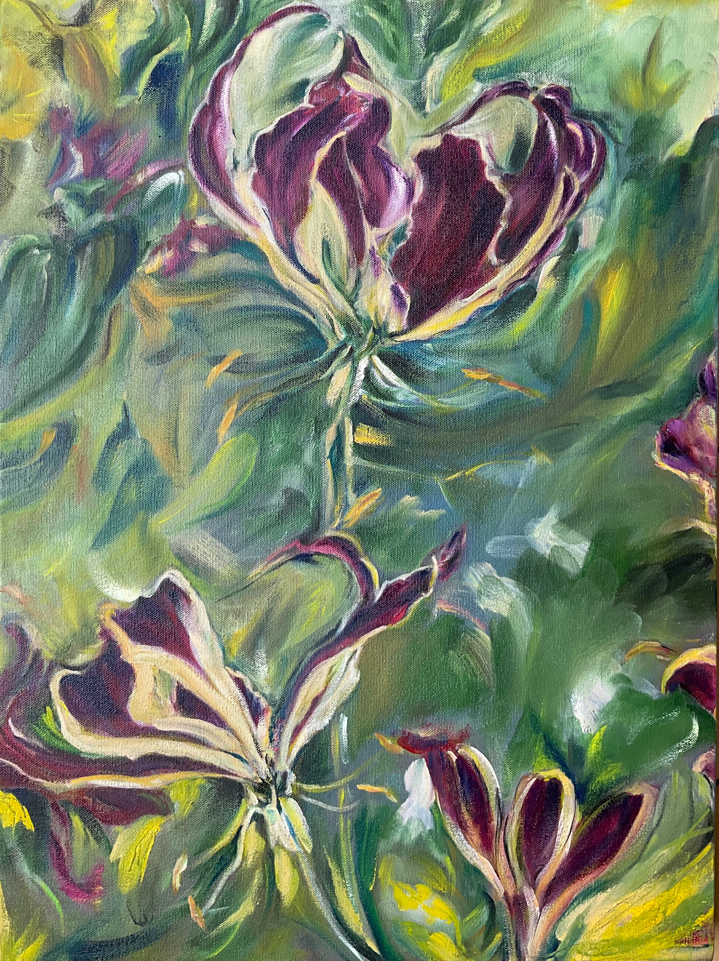 Blooming, yet not